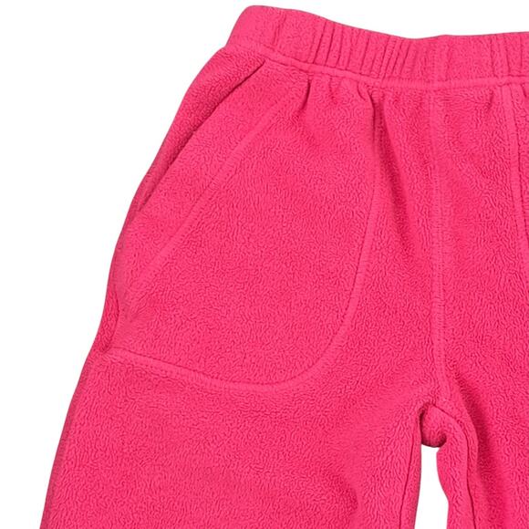 Hanna Andersson Girl's Fleece Pink Pull On Pants Size 90 - Picture 2 of 4